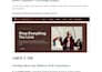 create a modern responsive front end website